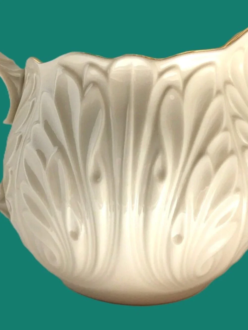 LENOX ~ 48 OZ Cottage Rose Water Pitcher ~ Vintage